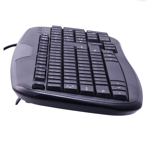 Onn USB Connect Keyboard Soft Touch Wired Color Black PC Computer Laptop Desktop - Picture 3 of 12